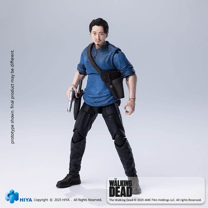The Walking Dead Exquisite Mini Series Action Figure 1/18 Glenn 11 cm
