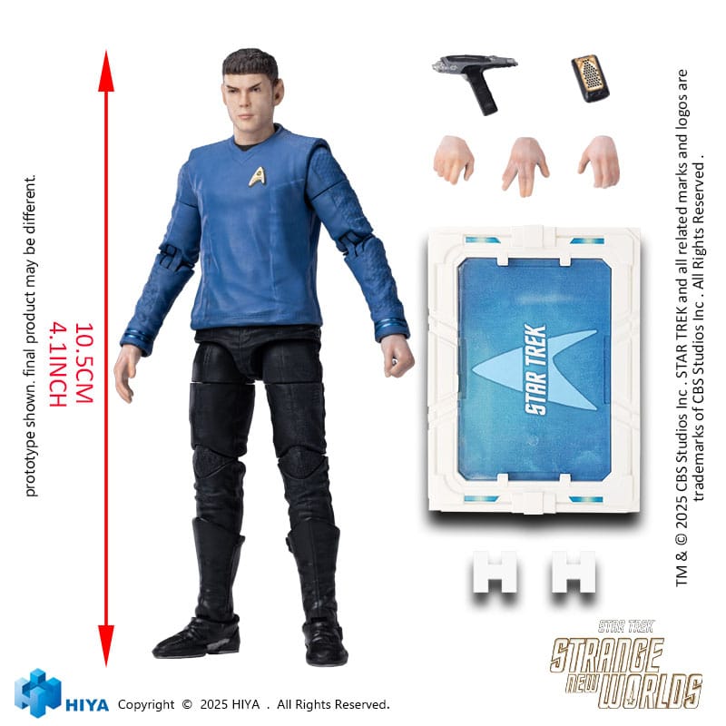 Star Trek Strange New Worlds Exquisite Super Series  Actionfigur 1/12 Pike 16 cm