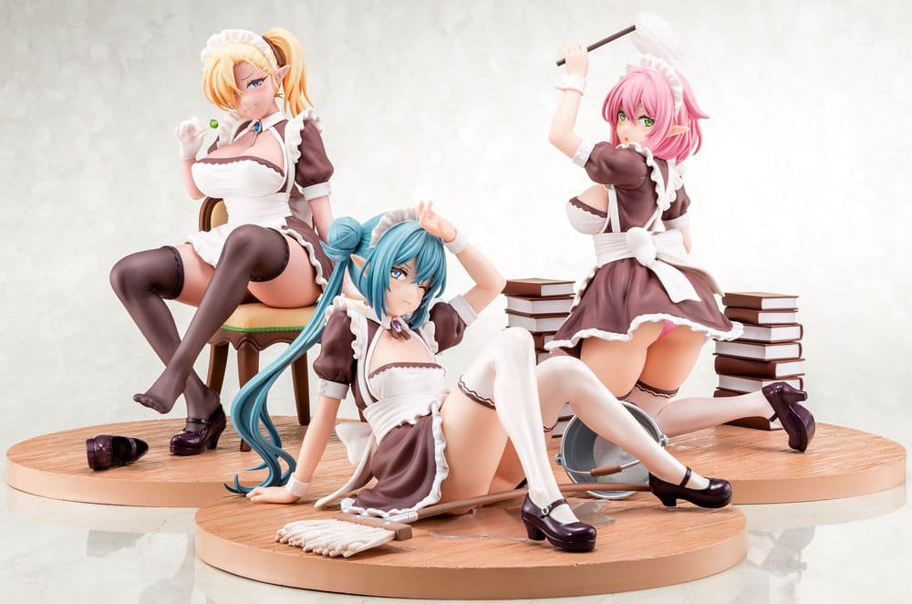 Original Character PVC 1/6 Elf Maid's Sexual Servicing Louche 18 cm