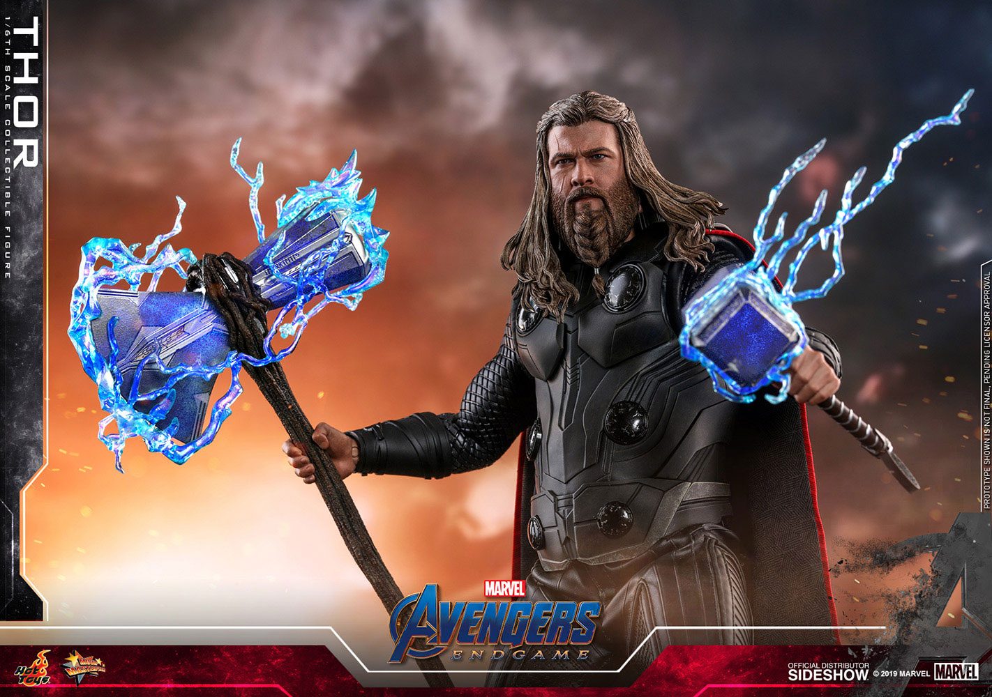 Avengers: Endgame Movie Masterpiece Action Figure 1/6 Thor 32 cm