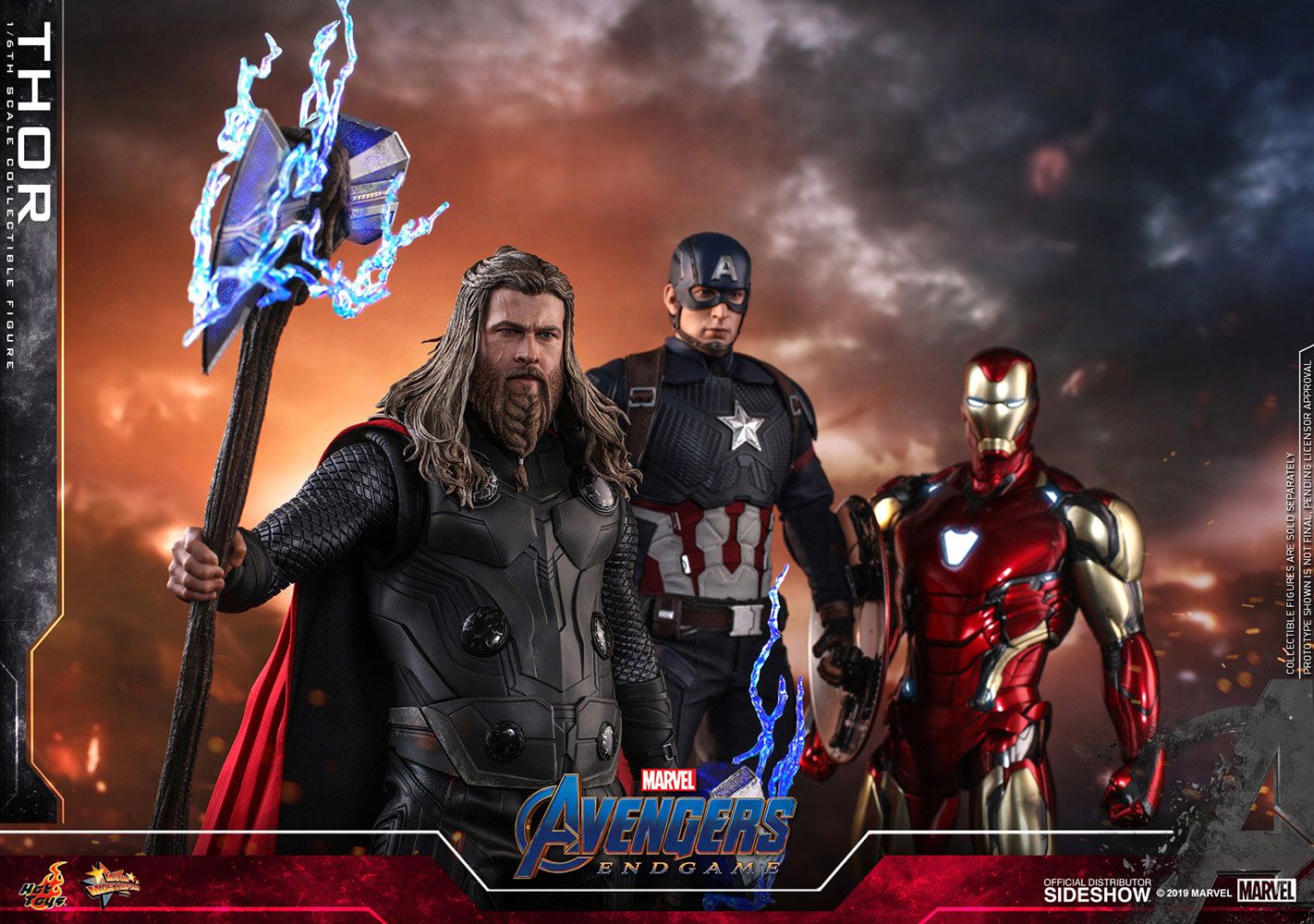 Avengers: Endgame Movie Masterpiece Action Figure 1/6 Thor 32 cm