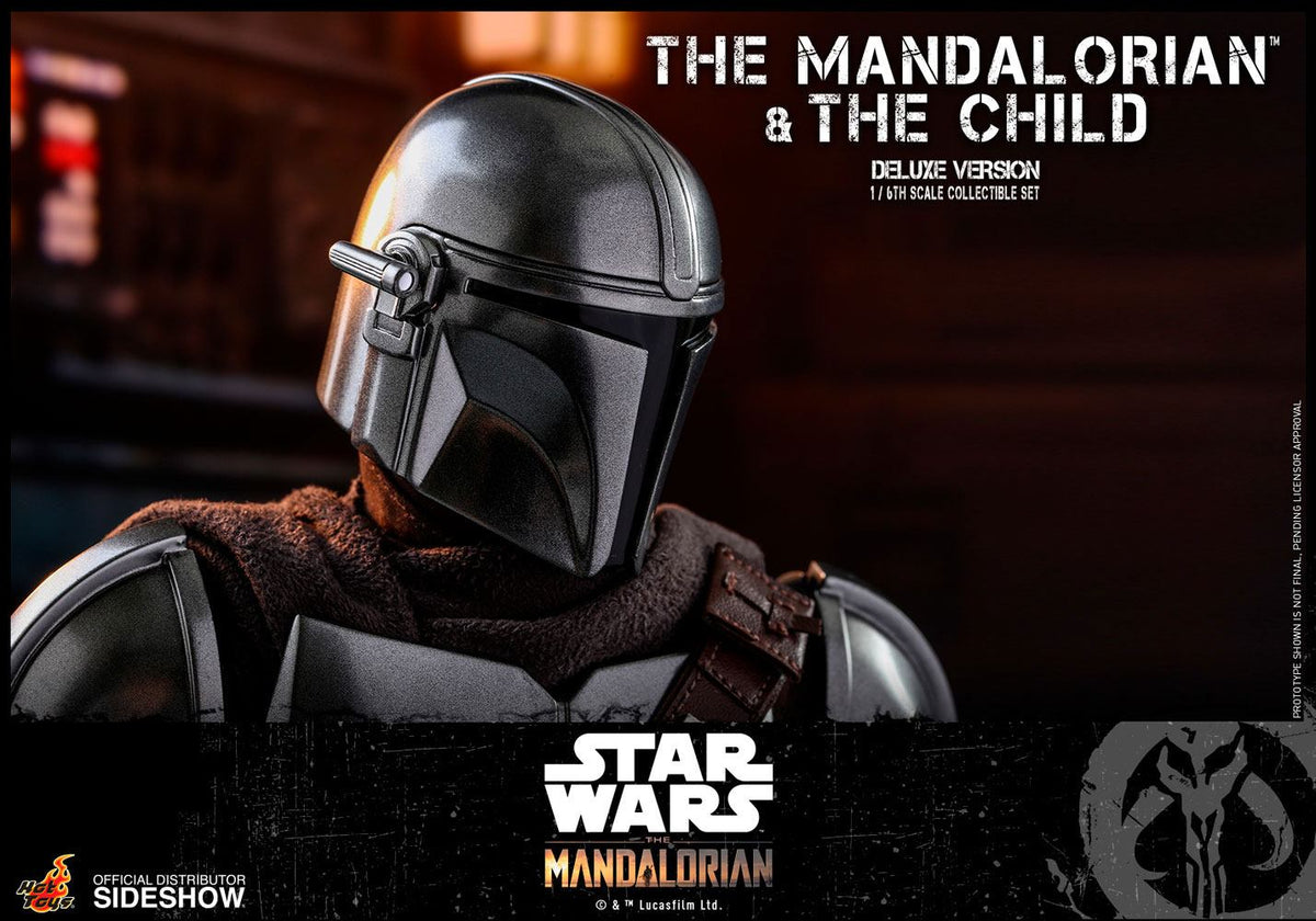Star Wars The Mandalorian Action Figure 2-Pack 1/6 The Mandalorian &amp; The Child Deluxe 30 cm
