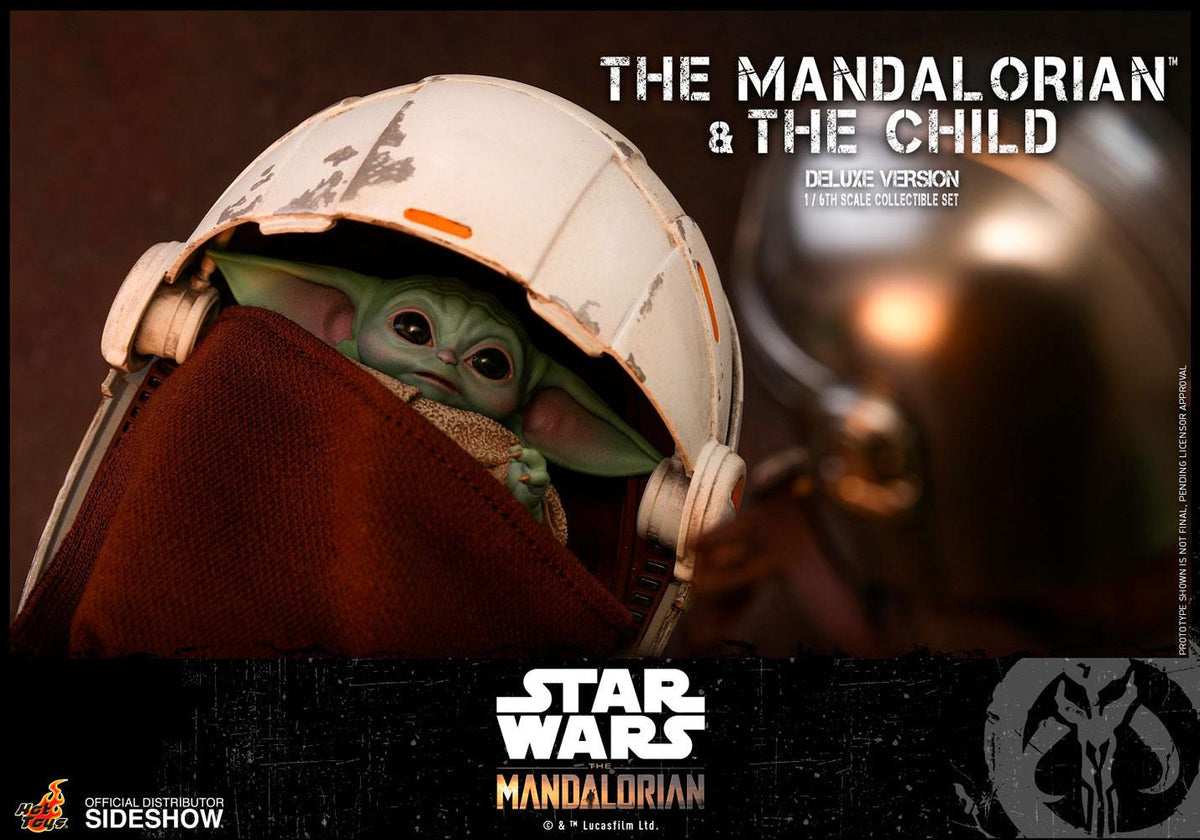 Star Wars The Mandalorian Action Figure 2-Pack 1/6 The Mandalorian &amp; The Child Deluxe 30 cm