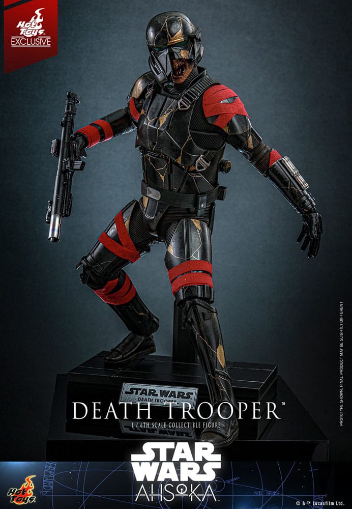 Star Wars: Ahsoka Television Masterpiece Action Figure 1/6 Death Trooper Hot Toys Exclusive 31 cm