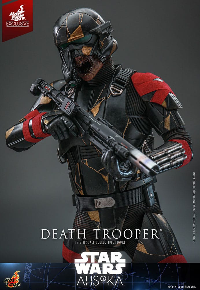 Star Wars: Ahsoka Television Masterpiece Action Figure 1/6 Death Trooper Hot Toys Exclusive 31 cm