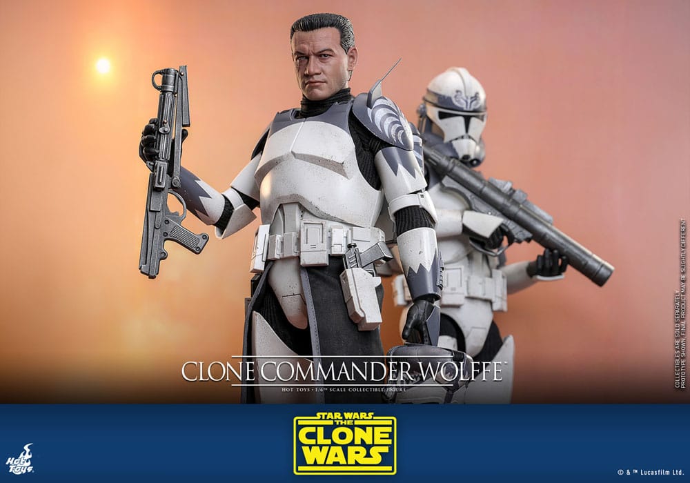 Star Wars: The Clone Wars Action Figure 1/6 Clone Commander Wolffe 30 cm