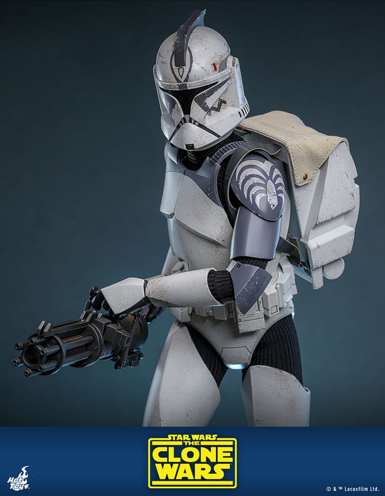 Star Wars The Clone Wars Action Figure 1/6 104th Battalion Wolfpack Clone Trooper Deluxe Version 30 cm