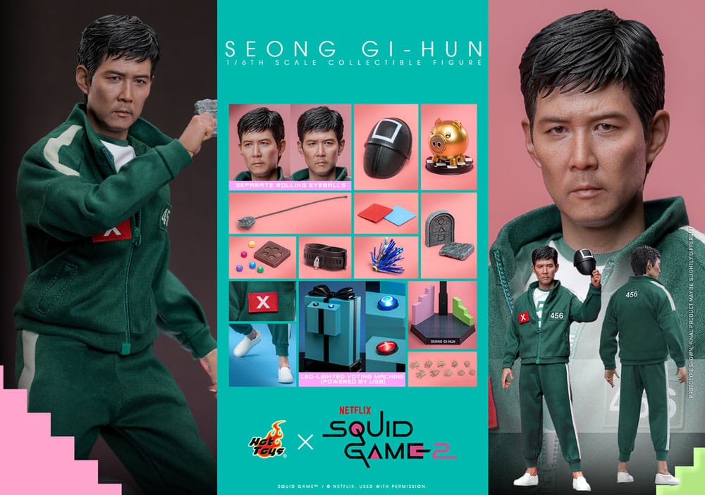 Squid Game 2 Action Figure 1/6 Seong Gi-hun 30 cm