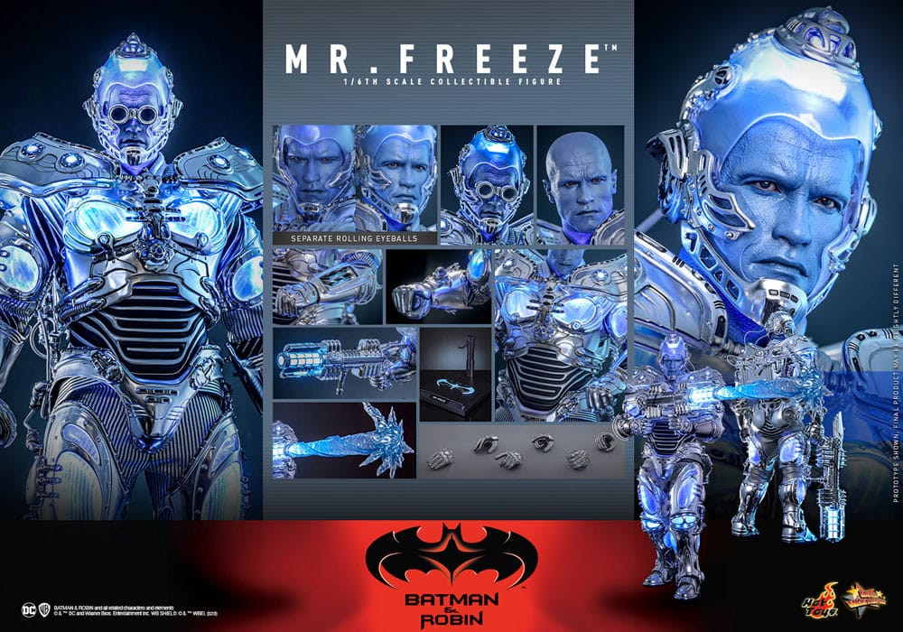 Batman & Robin Movie Masterpiece Action Figure 1/6 Mr. Freeze 33 cm