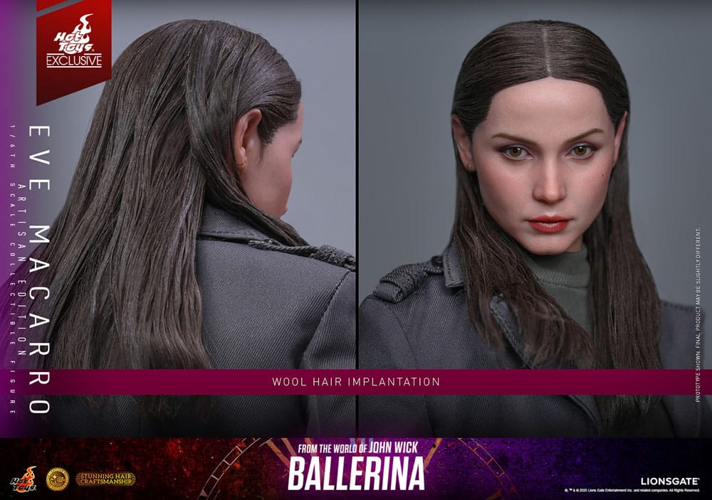 Ballerina Action Figure 1/6 Eve Macarro (Artisan Editon) Hot Toys Exclusive 28 cm