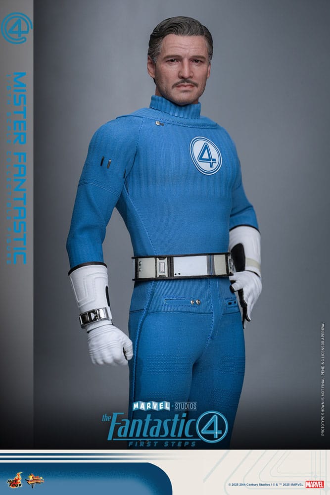 The Fantastic Four: First Steps Movie Masterpiece Action Figure 1/6 Mister Fantastic 30 cm