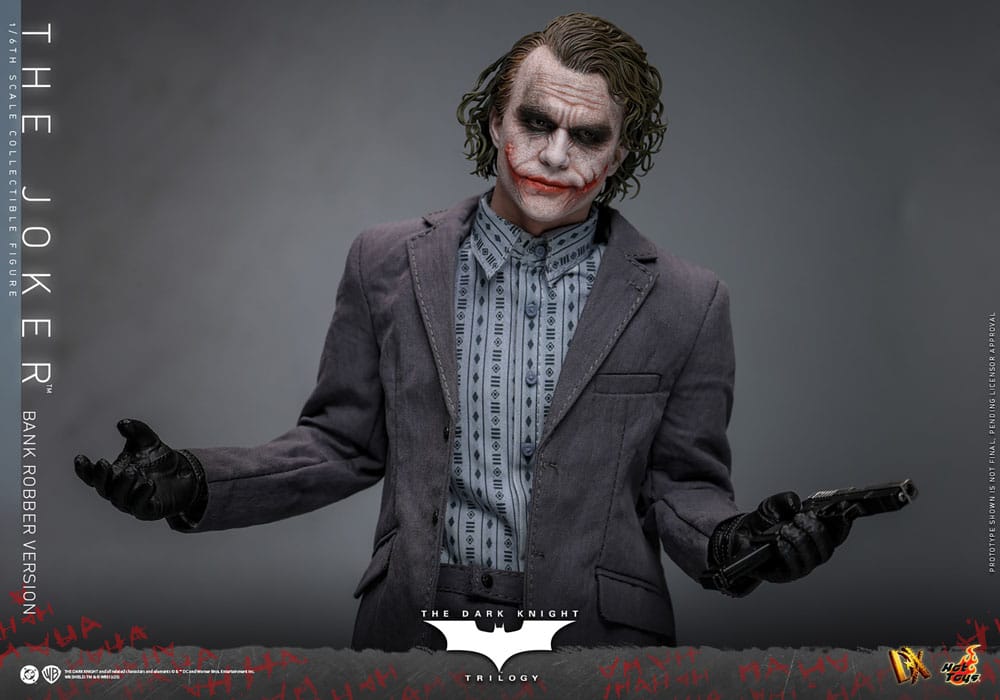 The Dark Knight DX Action Figure 1/6 The Joker (Bank Robber Version) 30 cm