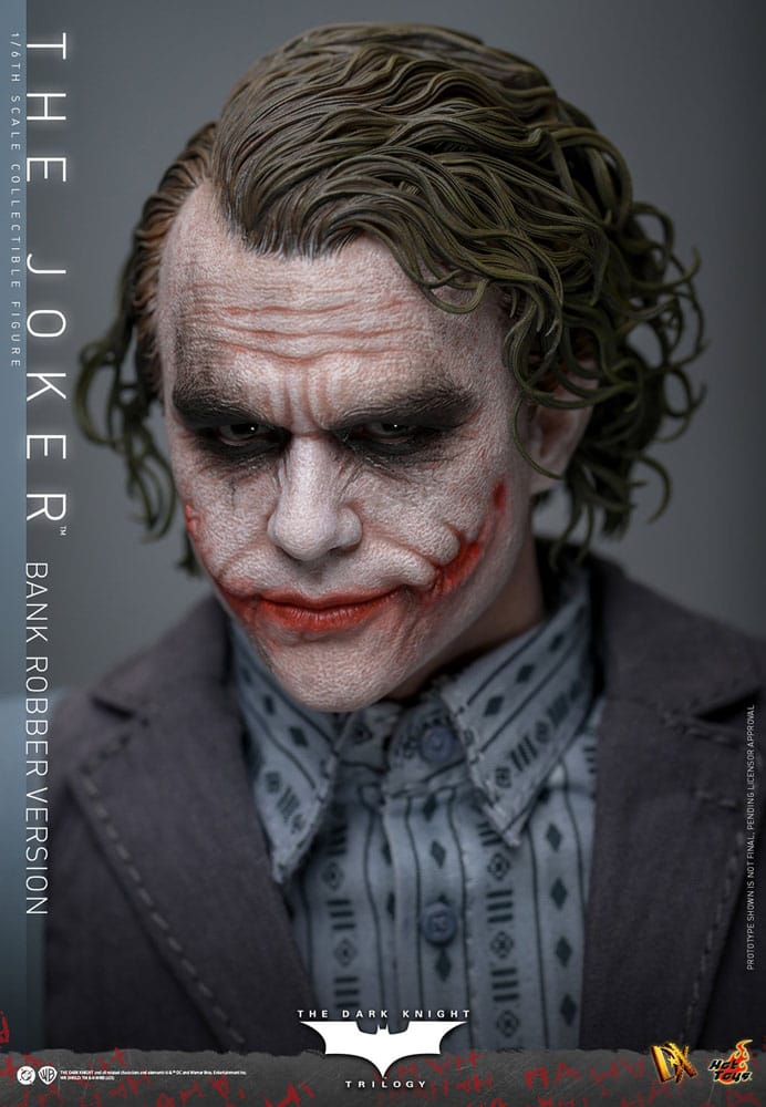 The Dark Knight DX Action Figure 1/6 The Joker (Bank Robber Version) 30 cm