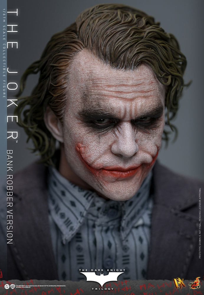 The Dark Knight DX Action Figure 1/6 The Joker (Bank Robber Version) 30 cm