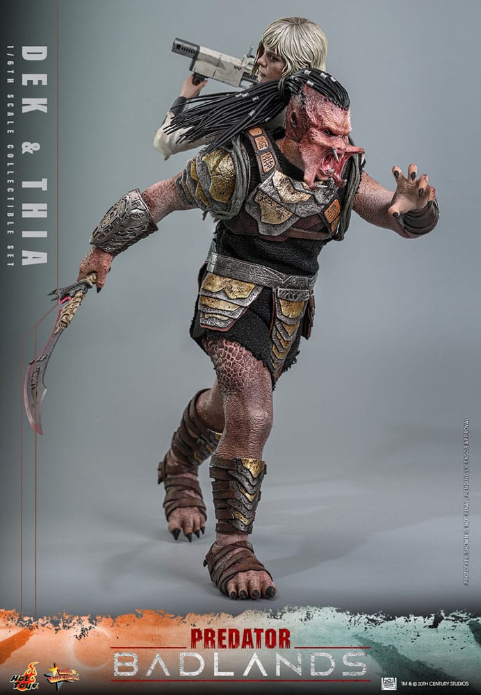 Predator: Badlands Movie Masterpiece Action Figure 1/6 Dek & Thia 30 cm
