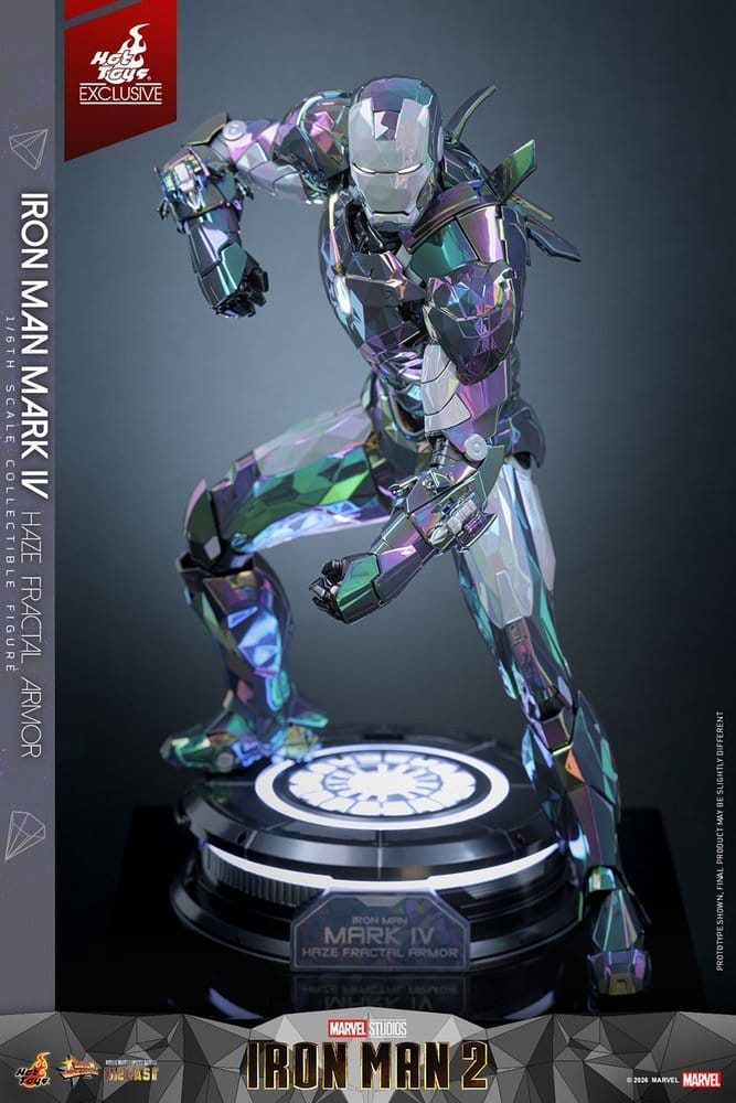 Iron Man 2 Action Figure 1/6 Iron Man Mark IV (Haze Fractal Armor) 33 cm