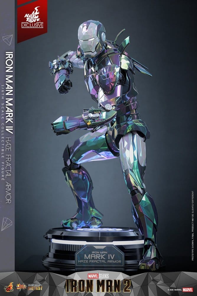 Iron Man 2 Action Figure 1/6 Iron Man Mark IV (Haze Fractal Armor) 33 cm