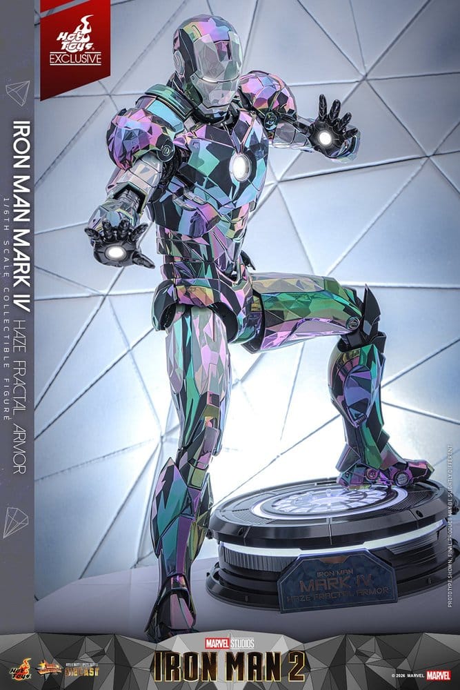 Iron Man 2 Action Figure 1/6 Iron Man Mark IV (Haze Fractal Armor) 33 cm