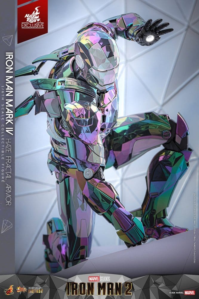 Iron Man 2 Action Figure 1/6 Iron Man Mark IV (Haze Fractal Armor) 33 cm