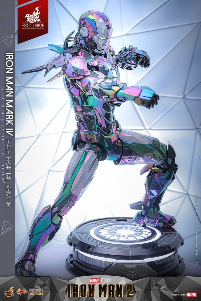 Iron Man 2 Action Figure 1/6 Iron Man Mark IV (Haze Fractal Armor) 33 cm