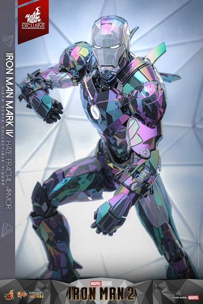 Iron Man 2 Action Figure 1/6 Iron Man Mark IV (Haze Fractal Armor) 33 cm