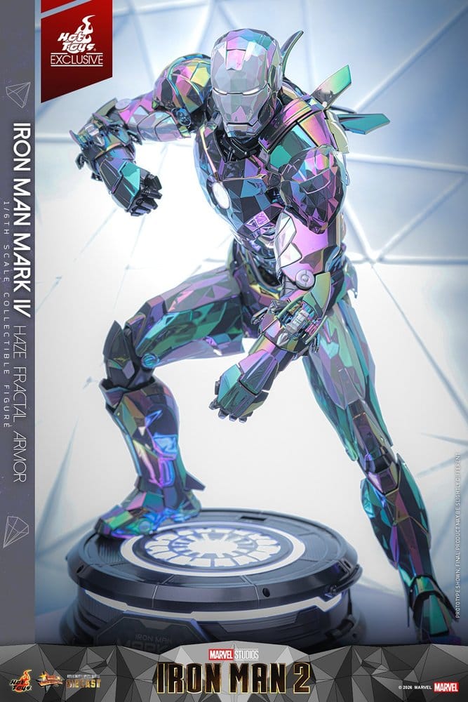 Iron Man 2 Action Figure 1/6 Iron Man Mark IV (Haze Fractal Armor) 33 cm
