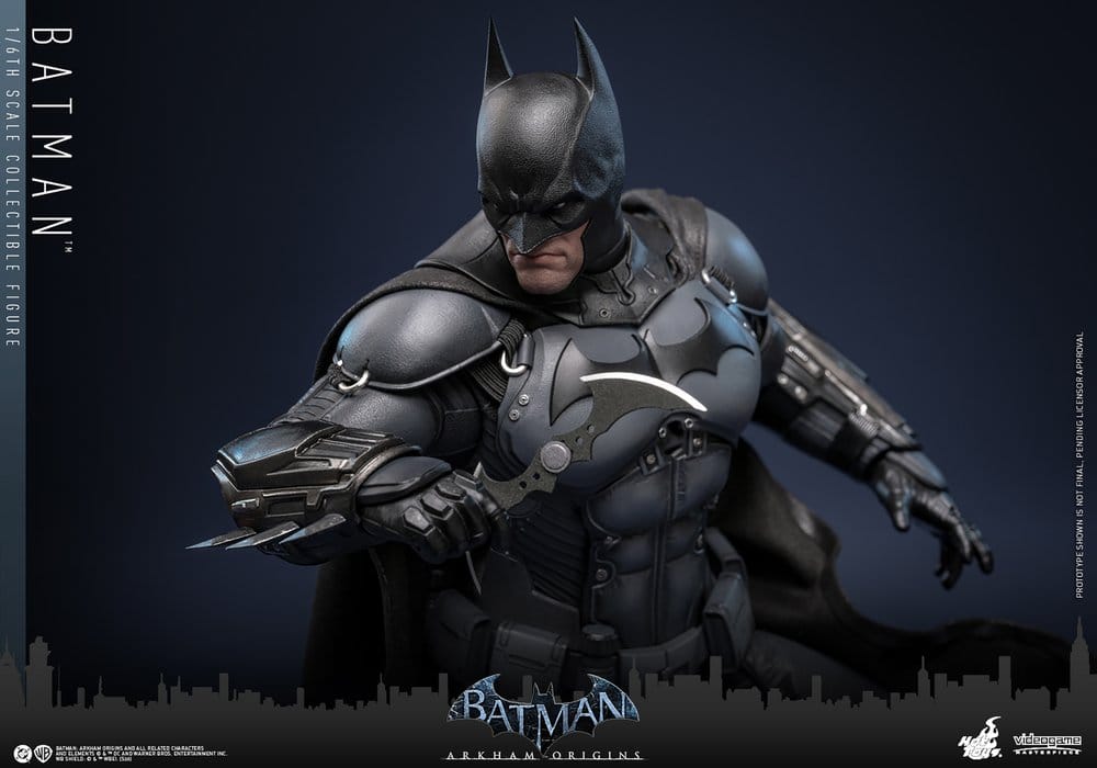 Batman Arkham Origins Videogame Masterpiece Action Figure 1/6 Batman 33 cm