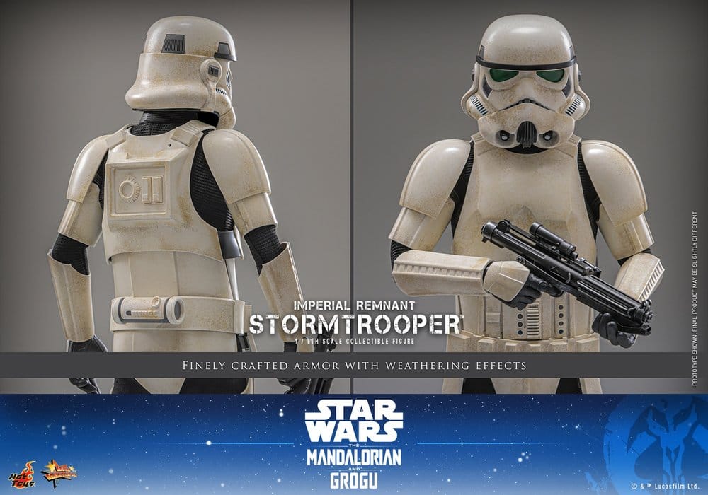 Star Wars: The Mandalorian & Grogu Movie Masterpiece Action Figure 1/6 Imperial Remnant Stormtrooper 30 cm