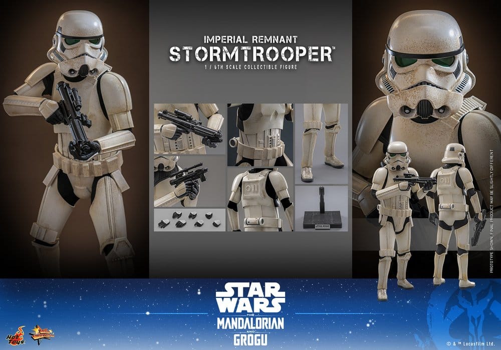 Star Wars: The Mandalorian & Grogu Movie Masterpiece Action Figure 1/6 Imperial Remnant Stormtrooper 30 cm