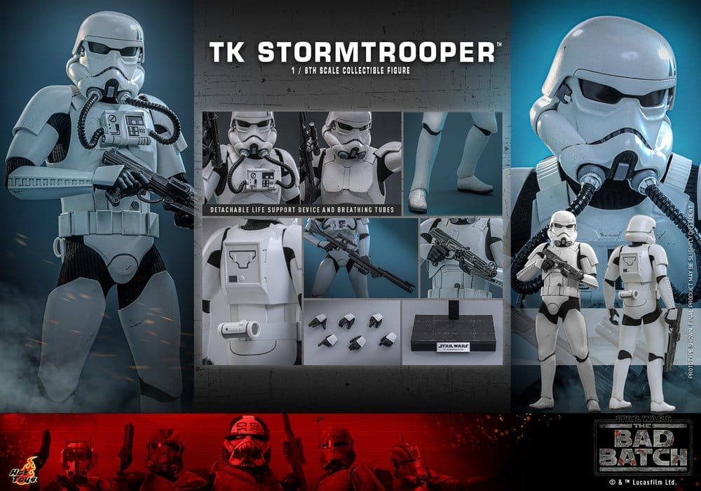 Star Wars: The Bad Batch Action Figure 1/6 TK Stormtrooper 30 cm