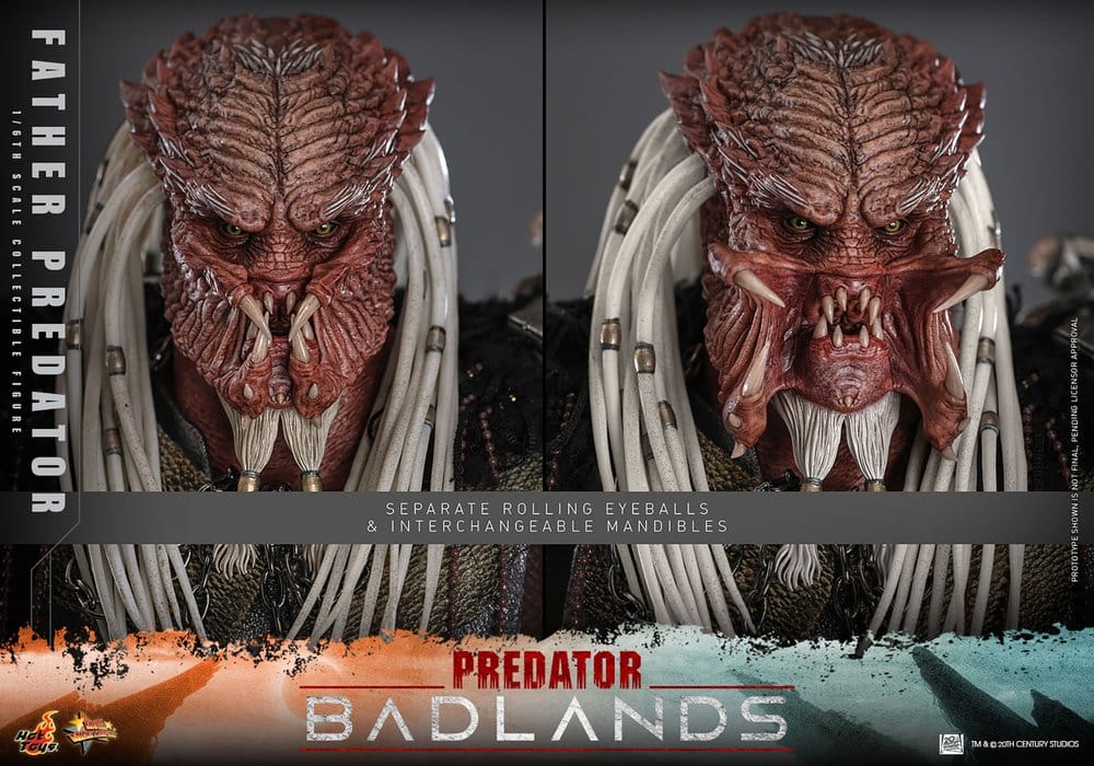 Predator: Badlands Movie Masterpiece Action Figure 1/6 Njohrr 36 cm