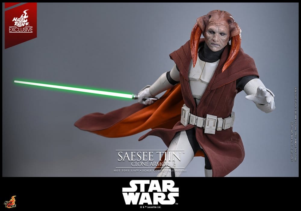 Star Wars: The Clone Wars Television Masterpiece Action Figure 1/6 Saesee Tiin (Clone Armor) (Hot Toys Exclusive) 32 cm