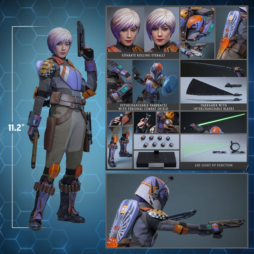 Star Wars: Rebels Television Masterpiece Action Figure 1/6 Sabine Wren 29 cm