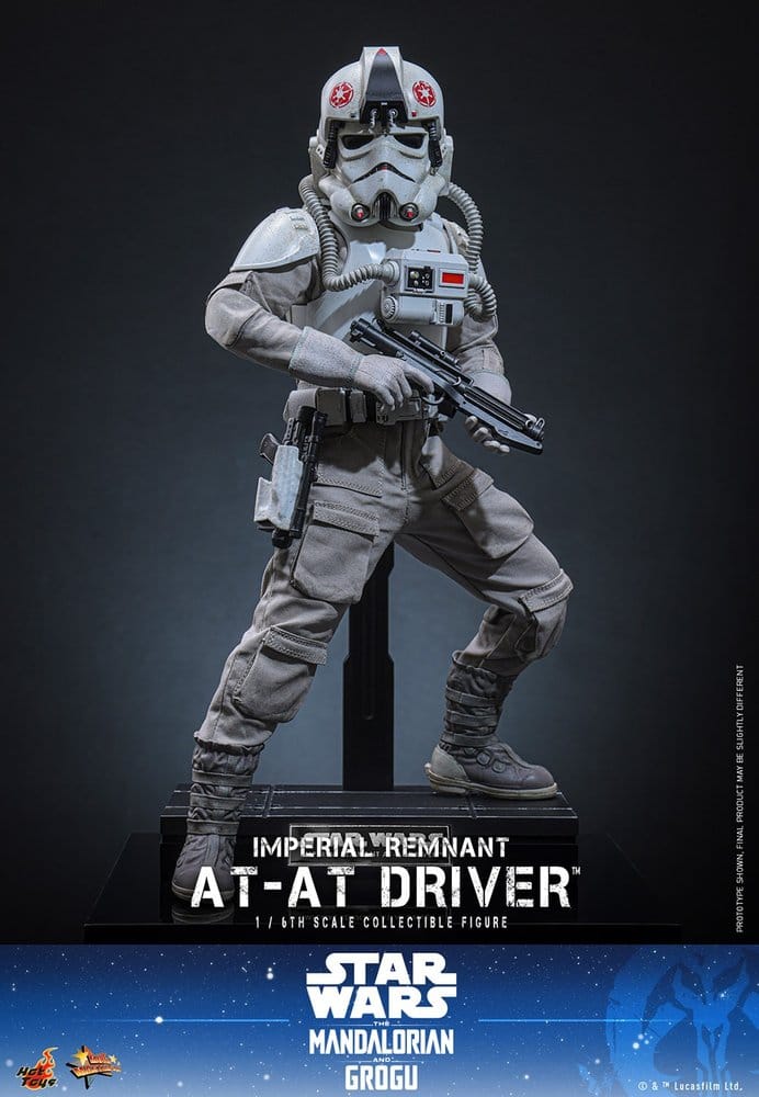 Star Wars Movie Masterpiece Action Figure 1/6 Imperial Remnant AT-AT Driver 30 cm