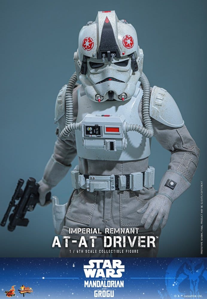 Star Wars Movie Masterpiece Action Figure 1/6 Imperial Remnant AT-AT Driver 30 cm
