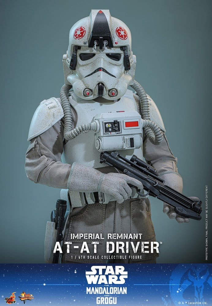 Star Wars Movie Masterpiece Action Figure 1/6 Imperial Remnant AT-AT Driver 30 cm