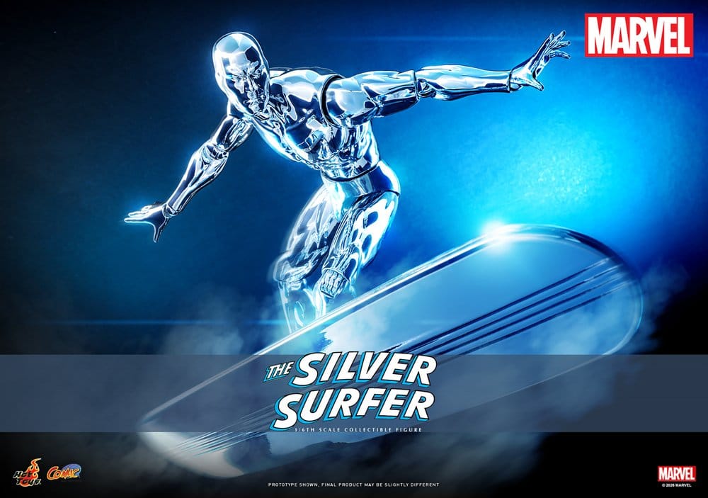 Marvel Action Figure 1/6 Silver Surfer 32 cm