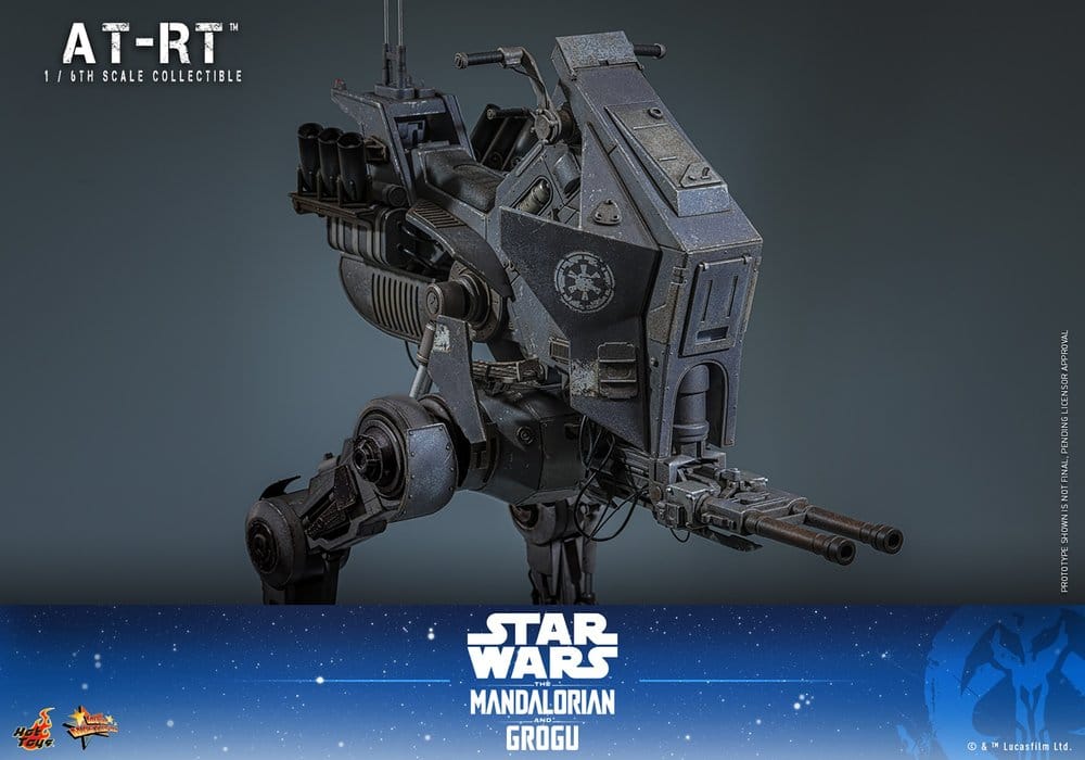 Star Wars: The Mandalorian & Grogu Movie Masterpiece Vehicle 1/6 AT-RT 60 cm
