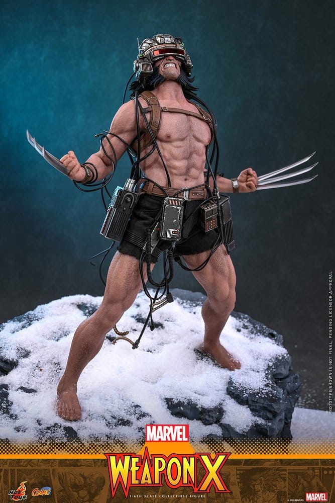 Marvel Comic Masterpiece Action Figure 1/6 Weapon X 31 cm