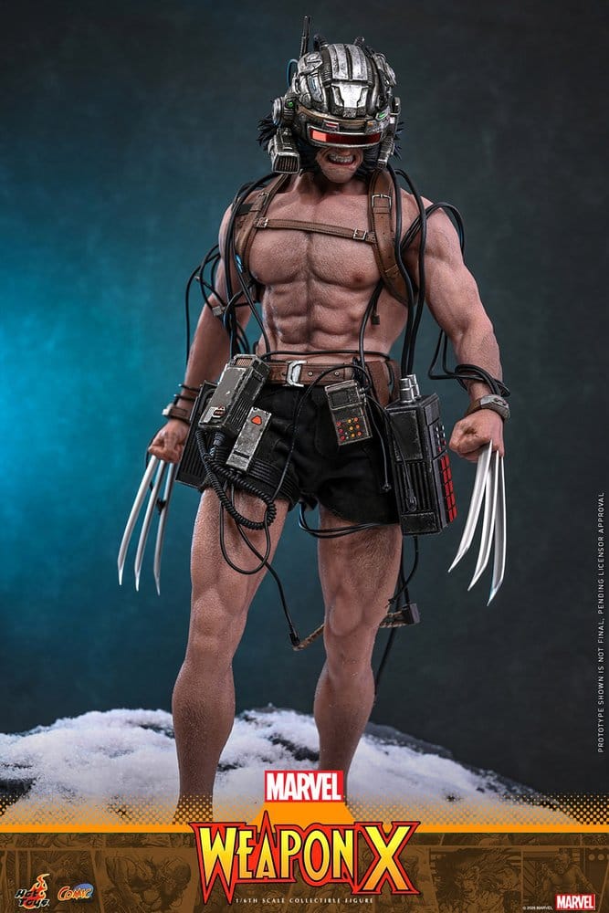 Marvel Comic Masterpiece Action Figure 1/6 Weapon X 31 cm