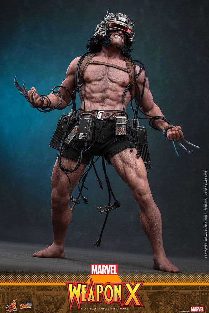Marvel Comic Masterpiece Action Figure 1/6 Weapon X 31 cm