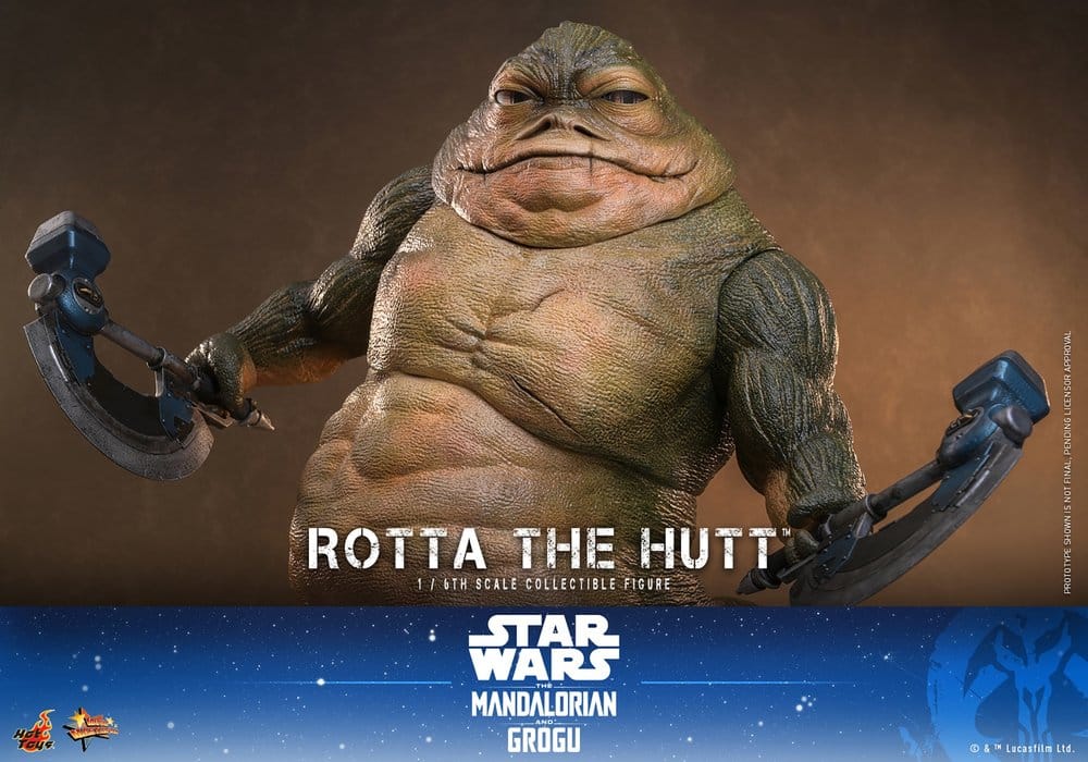 Star Wars Movie Masterpiece Action Figure 1/6 Rotta The Hutt 32 cm