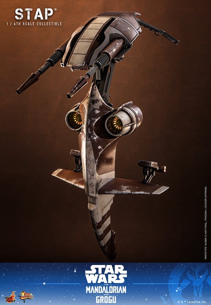 Star Wars: The Mandalorian & Grogu Movie Masterpiece Accessory 1/6 STAP 32 cm