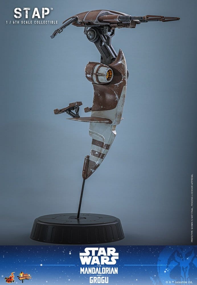 Star Wars: The Mandalorian & Grogu Movie Masterpiece Accessory 1/6 STAP 32 cm