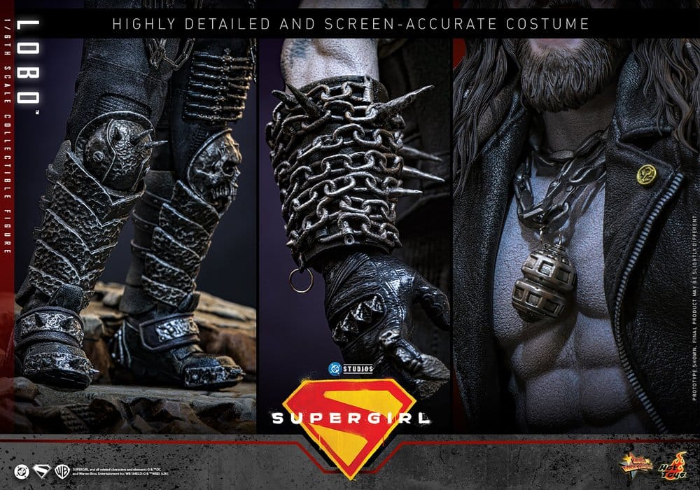DC Comics Movie Masterpiece Action Figure 1/6 Lobo 33 cm