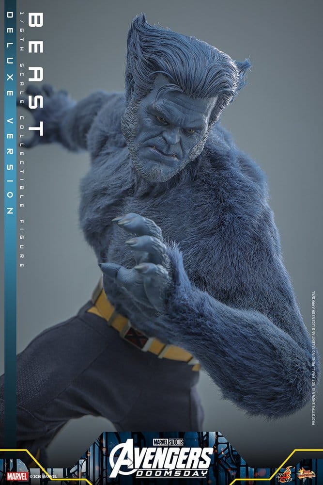 Marvel X-Men Movie Masterpiece Action Figure 1/6 Beast (Deluxe Version) 33 cm