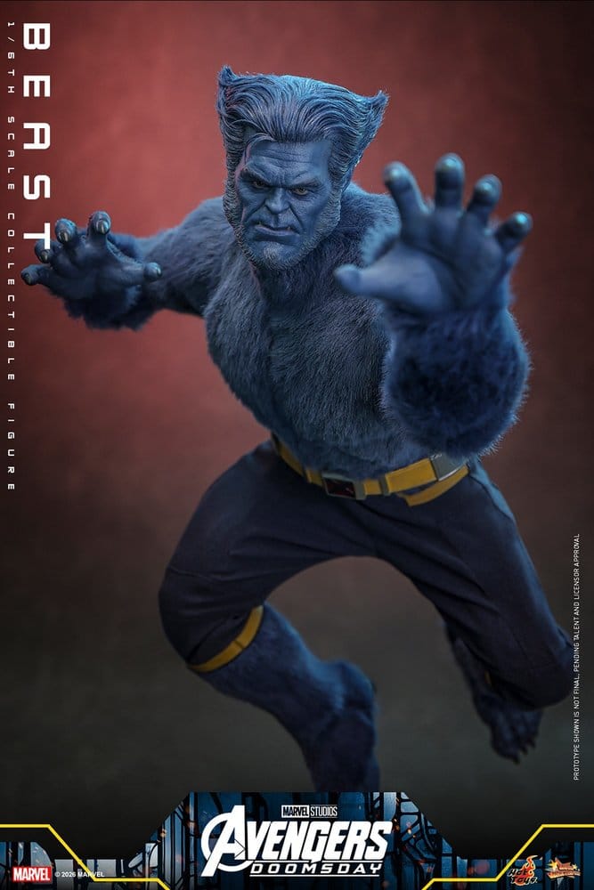 Marvel X-Men Movie Masterpiece Action Figure 1/6 Beast (Collector Edition) 33 cm