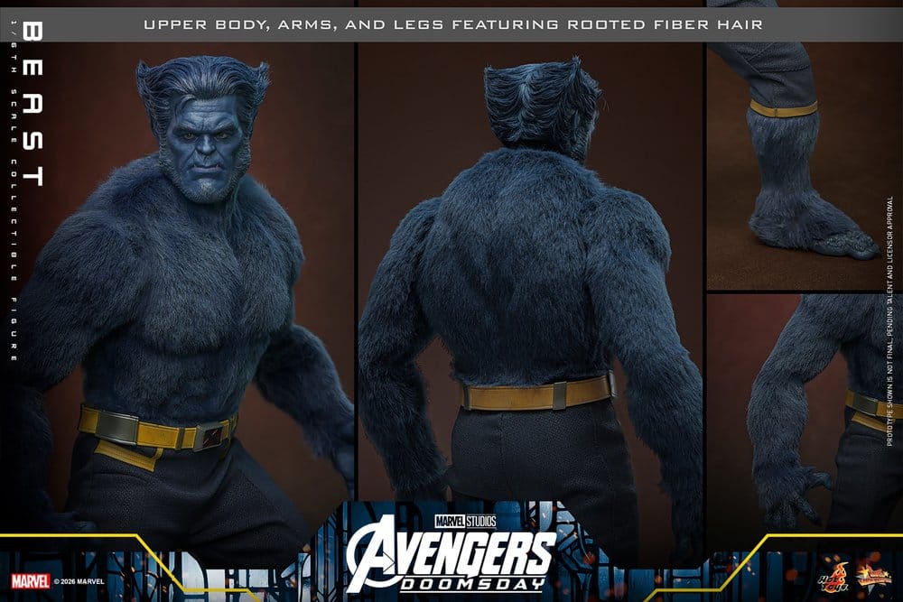 Marvel X-Men Movie Masterpiece Action Figure 1/6 Beast (Collector Edition) 33 cm