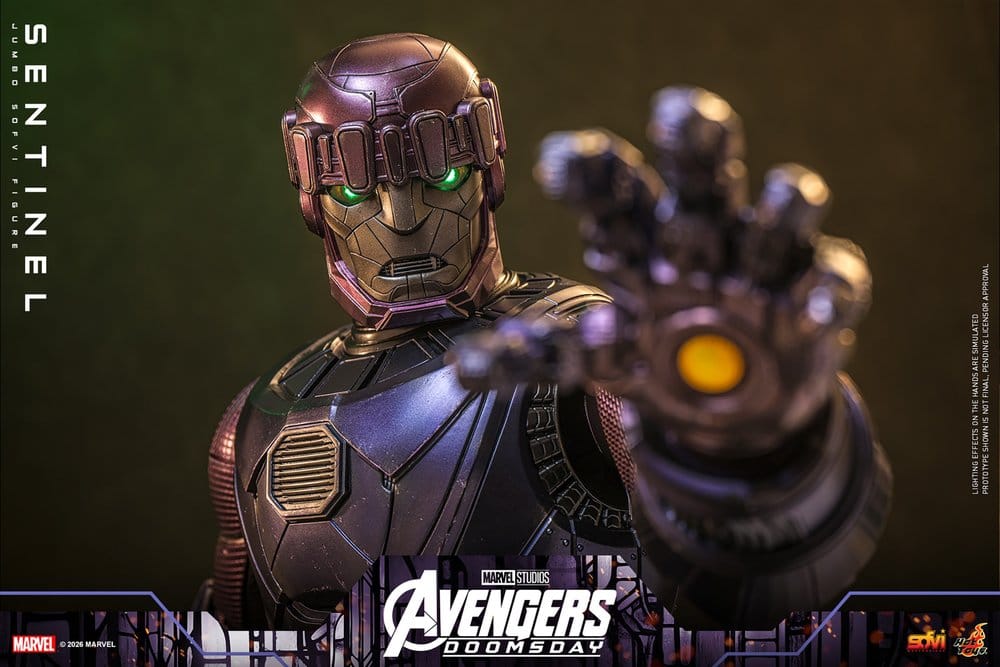 Marvel Sofvi Masterpiece Series Action Figure Sentinel 60 cm