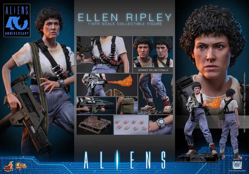 Alien Movie Masterpiece Action Figure 1/6 Ellen Ripley 30 cm